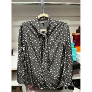 Uniqlo ribbon shirt S